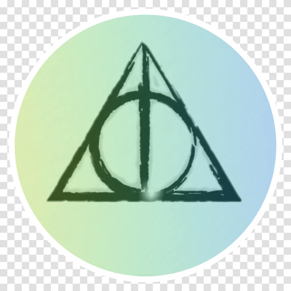 Deathly Hallows Deathlyhallows Harry Potter Harrypotter Sketch Deathly Hallows Symbol, Triangle, Arrowhead, Label Transparent Png
