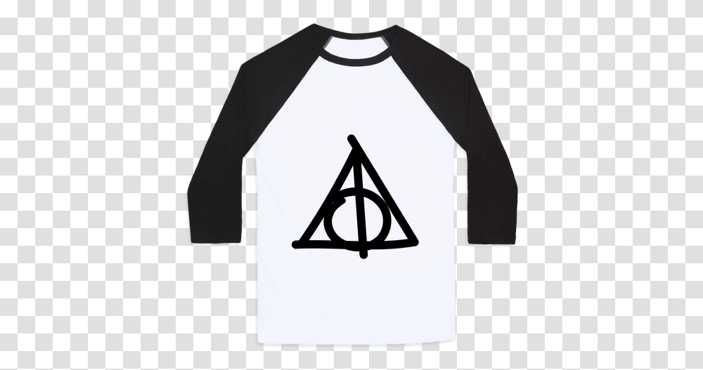 Deathly Hallows Doodle Baseball Tee Baseball Full Size My Sexual Preference Is Nope, Sleeve, Clothing, Apparel, Long Sleeve Transparent Png