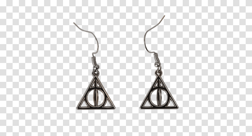 Deathly Hallows Earrings, Accessories, Accessory, Jewelry, Triangle Transparent Png