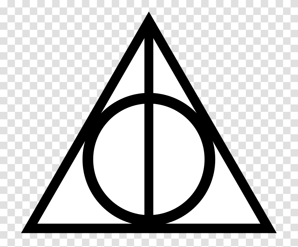 Deathly Hallows Sign, Lamp, Triangle, Silhouette Transparent Png