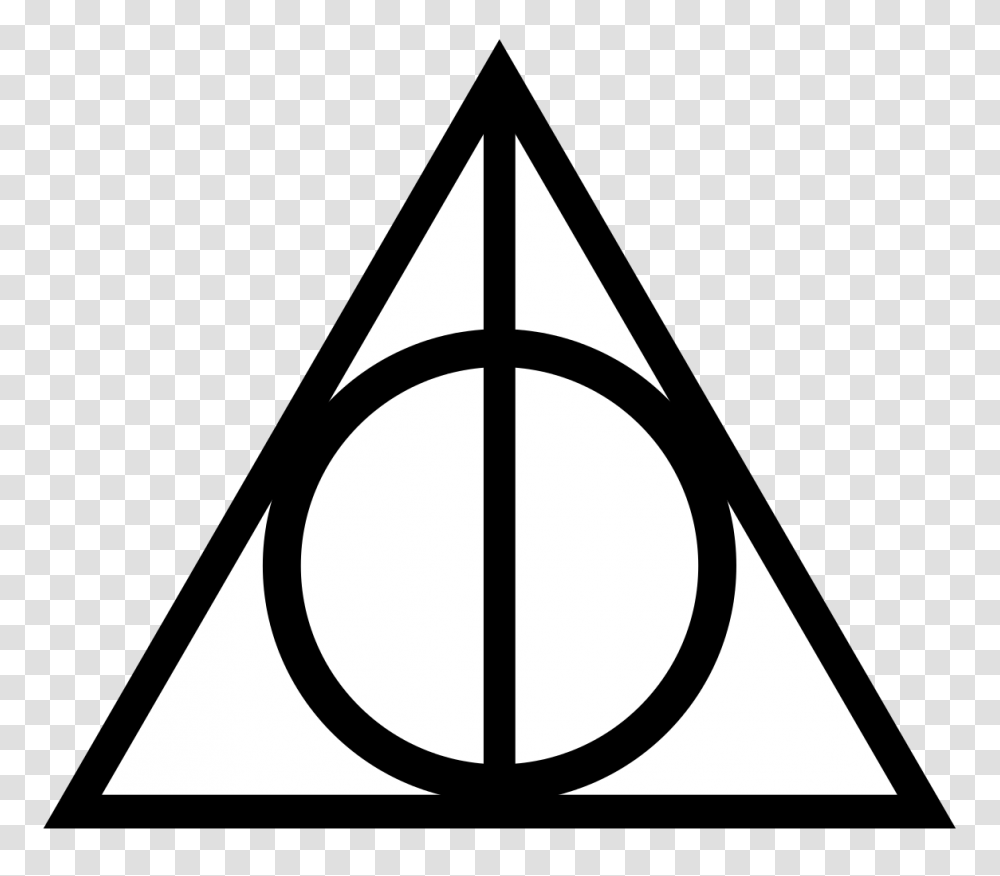 Deathly Hallows Sign, Lamp, Triangle, Silhouette Transparent Png