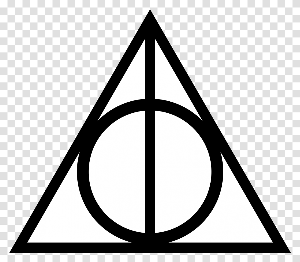 Deathly Hallows Symbol, Lamp, Silhouette, Triangle, Stencil Transparent Png