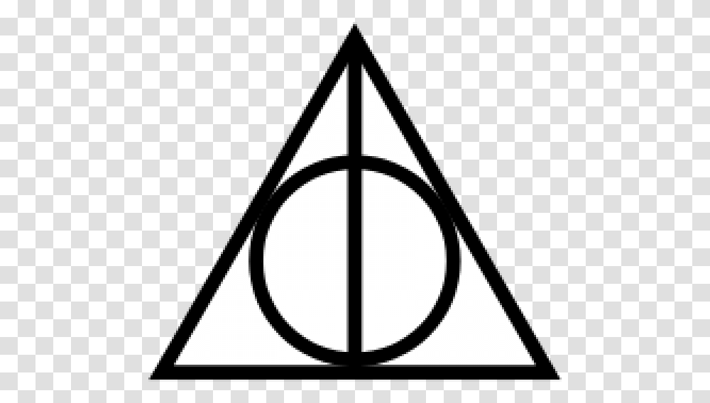 Deathly Hallows Symbol, Triangle, Silhouette, Musical Instrument, Cone Transparent Png