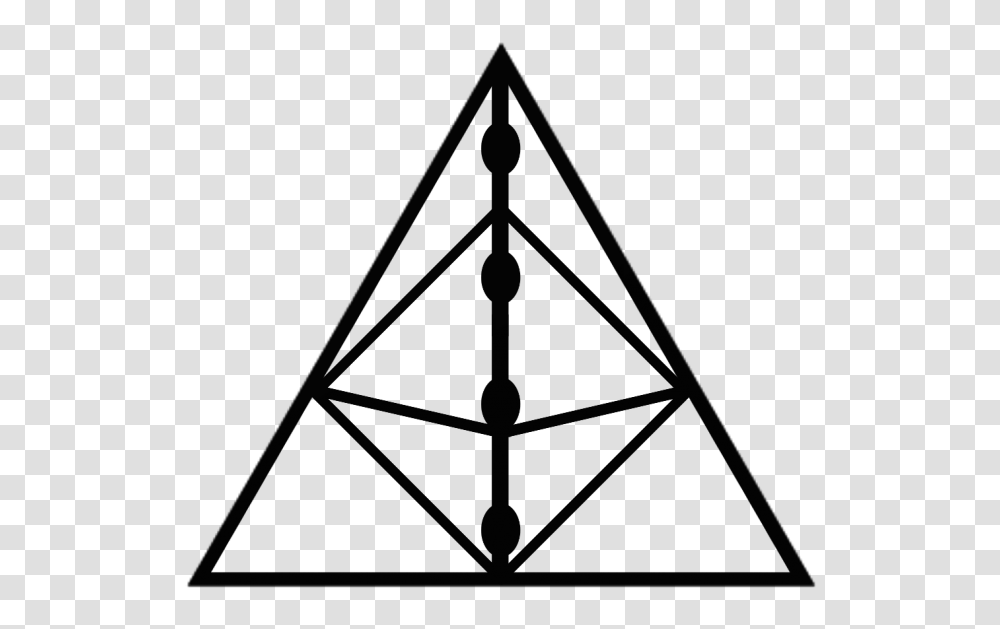 Deathly Hallows Tattoo Design Harrypotter, Triangle, Lighting Transparent Png