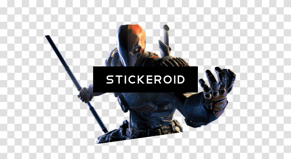 Deathstroke Background, Person, Human, Bow, Ninja Transparent Png