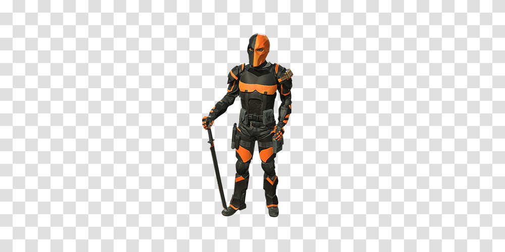 Deathstroke Cosplayer Model Professional Scanning Solutions, Person, Ninja, Stick, Armor Transparent Png