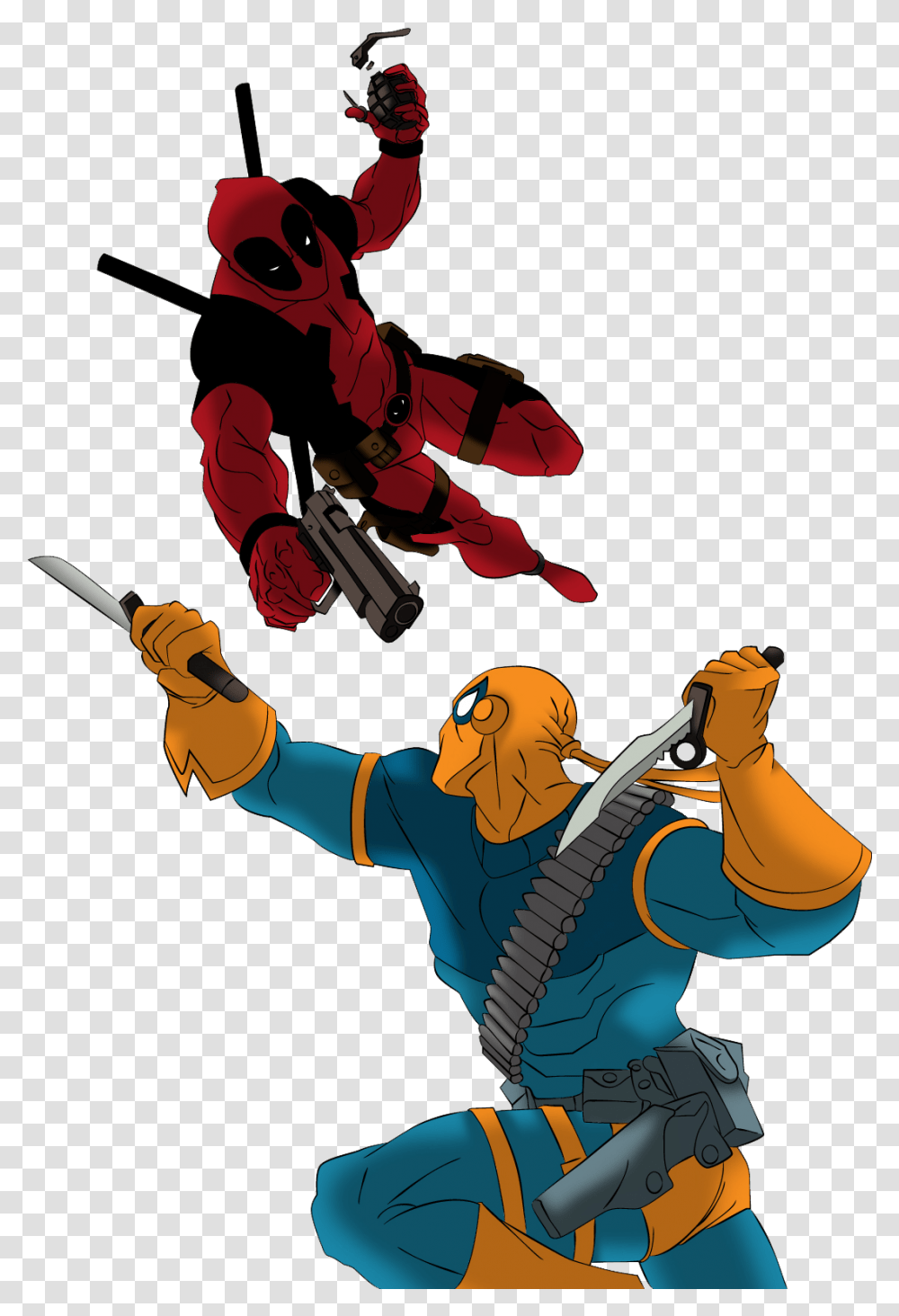 Deathstroke Marvel Contest Of Deathstroke, Duel, Person, Human, Hand Transparent Png