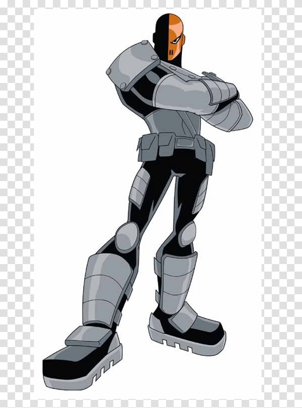 Deathstroke, Robot, Armor, Toy, Outdoors Transparent Png