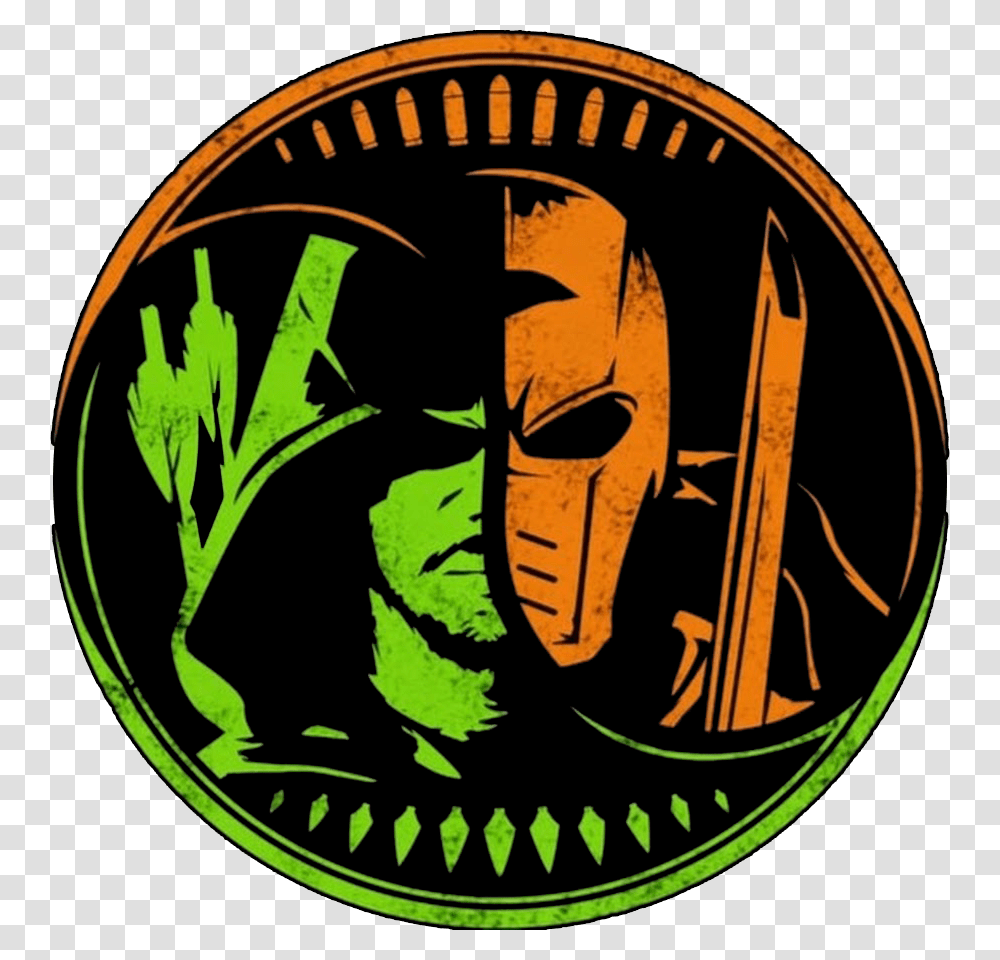 Deathstroke Search Green Arrow Vs Deathstroke, Logo, Trademark, Label Transparent Png