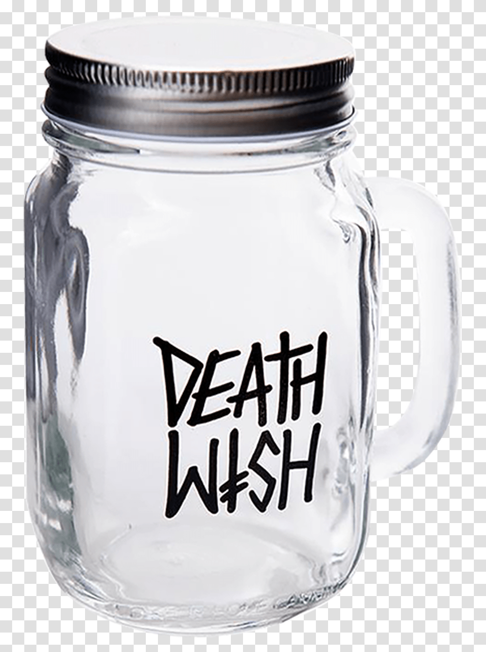 Deathwish Sticker, Jar, Jug, Glass, Mixer Transparent Png