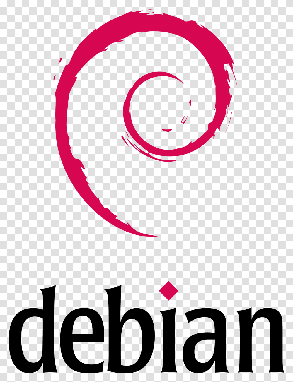 Debian Logo, Poster, Advertisement, Spiral, Coil Transparent Png