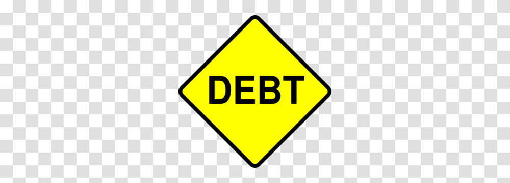 Debt Caution Sign Clip Art, Road Sign, Stopsign Transparent Png
