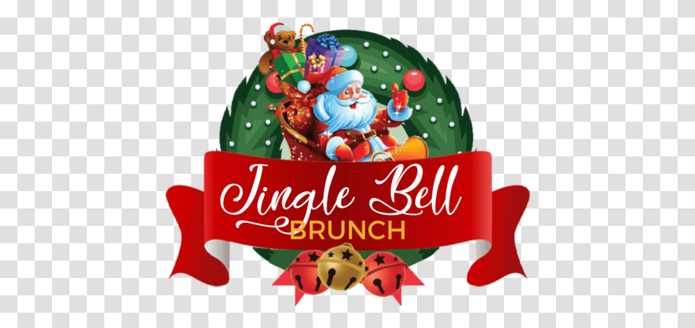 Dec 8 Jingle Bell Brunch 8th Note Date Change Christmas, Birthday Cake, Dessert, Food, Plant Transparent Png