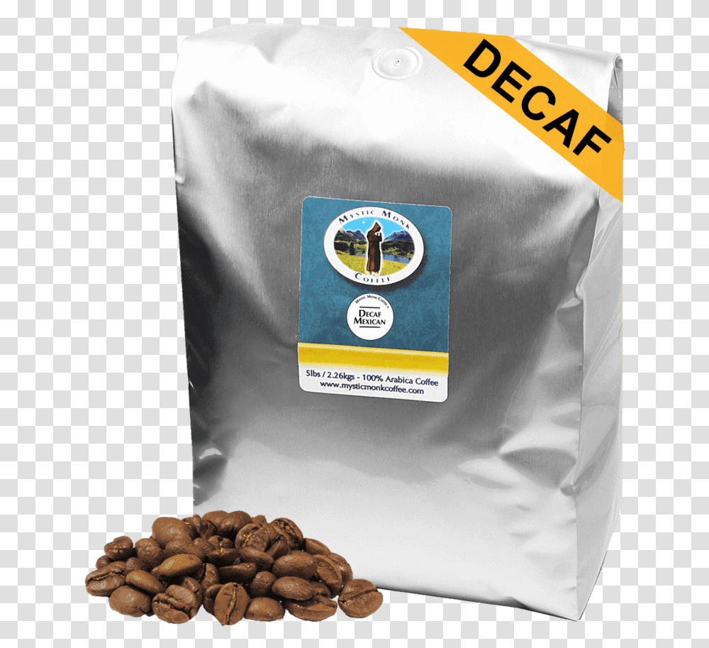 Decaf Mexican 5lb 5lb Coffee Coffee, Plant, Food, Vegetable, Bean Transparent Png