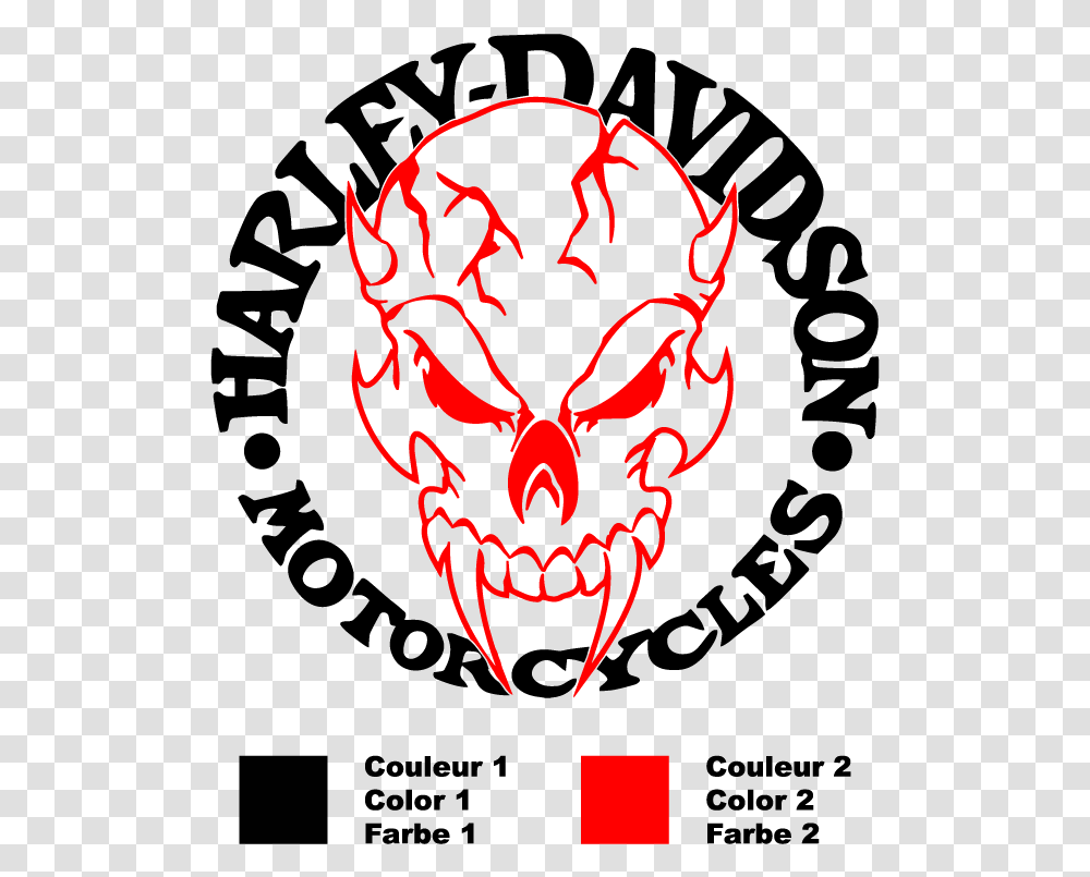 Decal Logo Harley Davidson Skull, Trademark, Emblem, Heart Transparent Png