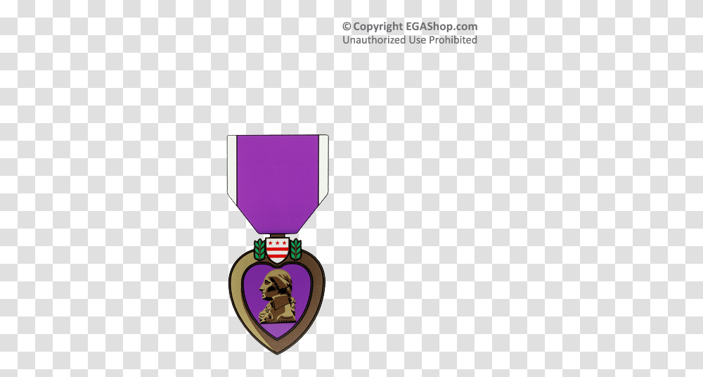 Decal Purple Heart Medal, Gold, Performer, Trophy, Costume Transparent Png