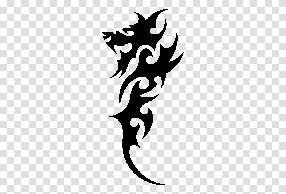 Decal Tribal Snake Tattoo Chinese Dragon Japanese Dragon Chinese Tribal Dragon Tattoo, Face Transparent Png