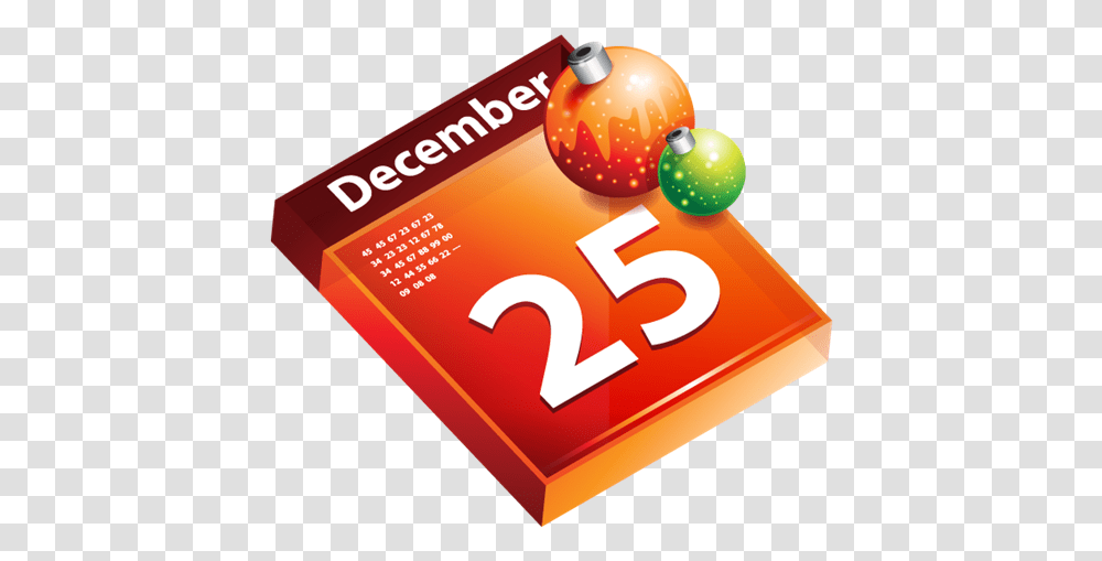 December Calendar Christmas Icon Christmas Calendar, Text, Number, Symbol, Paper Transparent Png