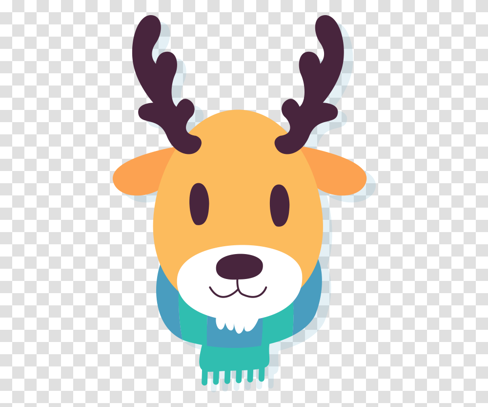 December Clipart Reindeer Food Winter Animals Clip Art, Snout, Toy, Plush, Piggy Bank Transparent Png