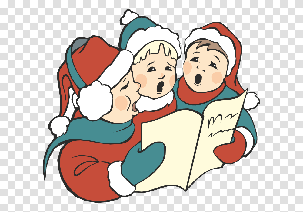 December Go Caroling Day Unboxing, Family, Reading, Hug Transparent Png