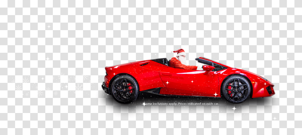 December Specials Sant As Coming Early Car Supercar, Vehicle, Transportation, Convertible, Tire Transparent Png