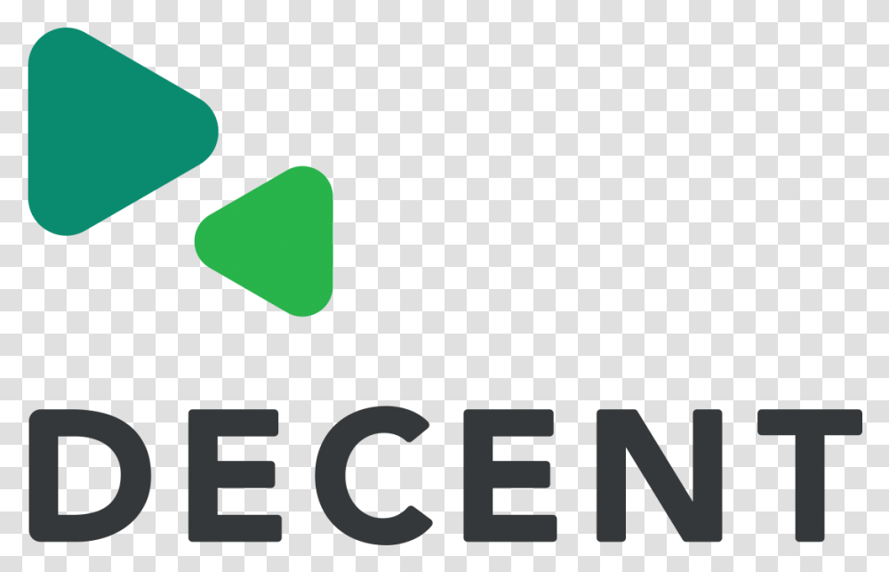 Decent Blockchain Logo Decent Blockchain, Light, Triangle Transparent Png