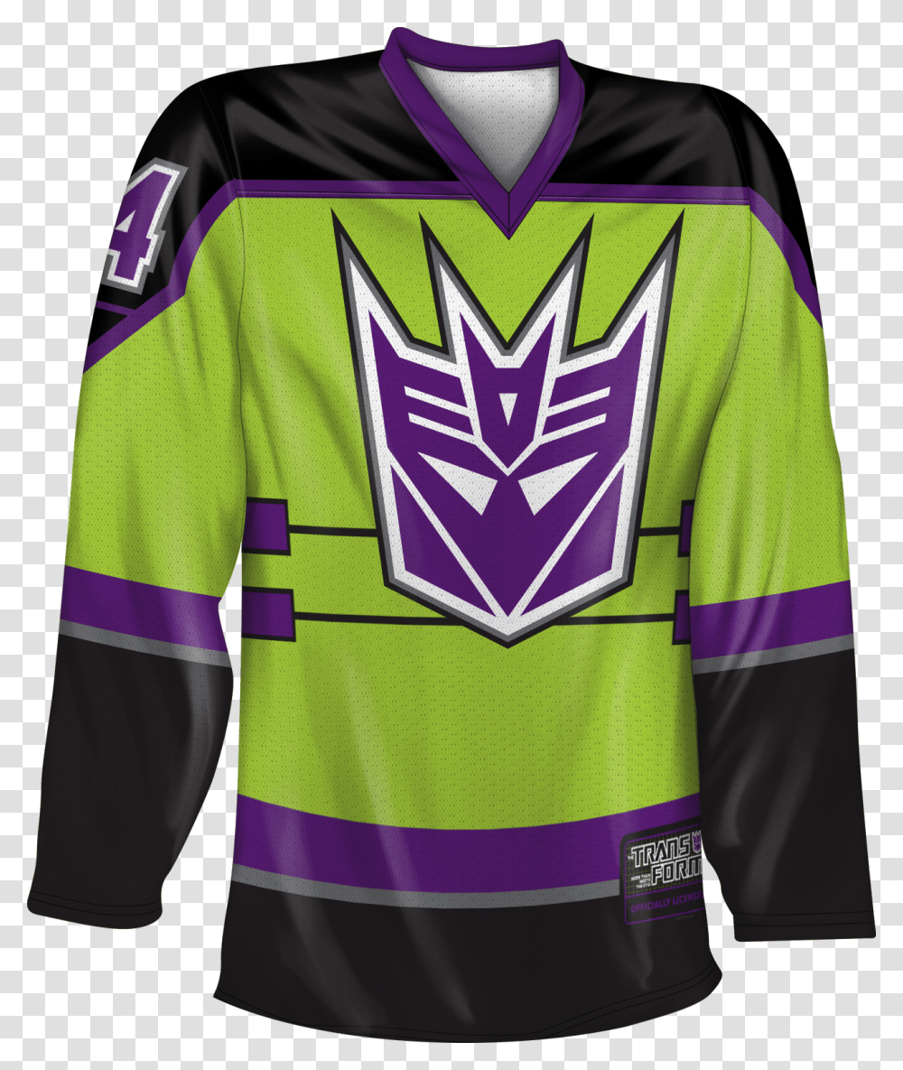 Decepticon Ice Hockey Jersey Transformers Transparent Png