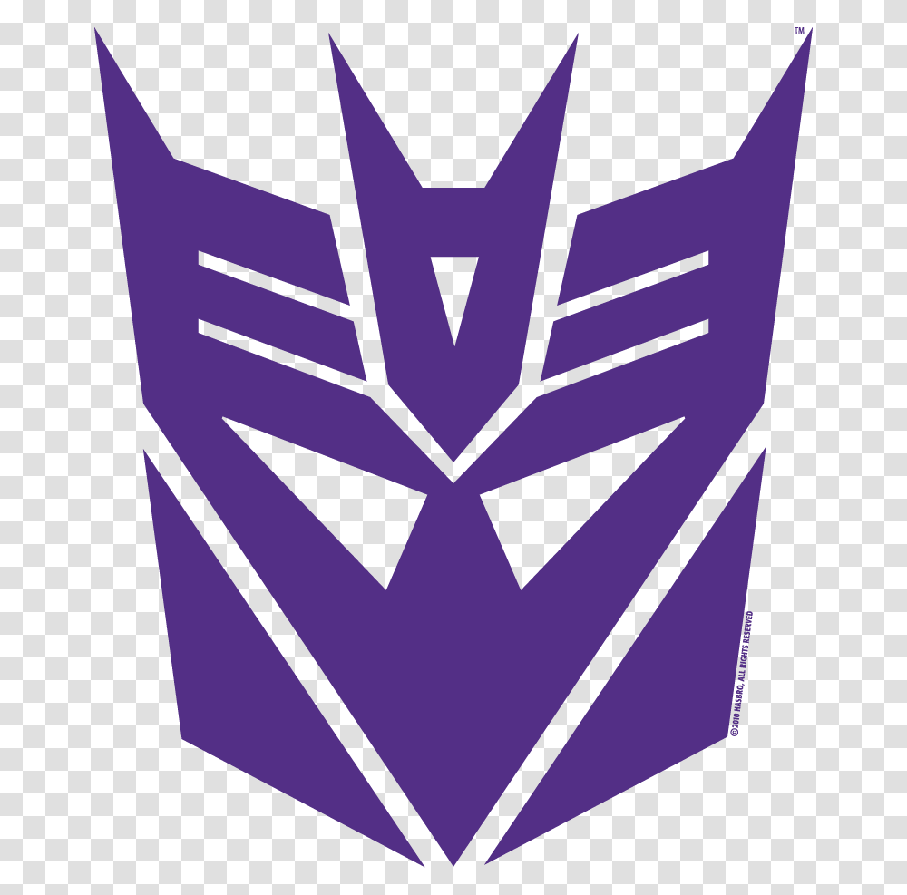 Decepticon Logo Vector, Purple Transparent Png