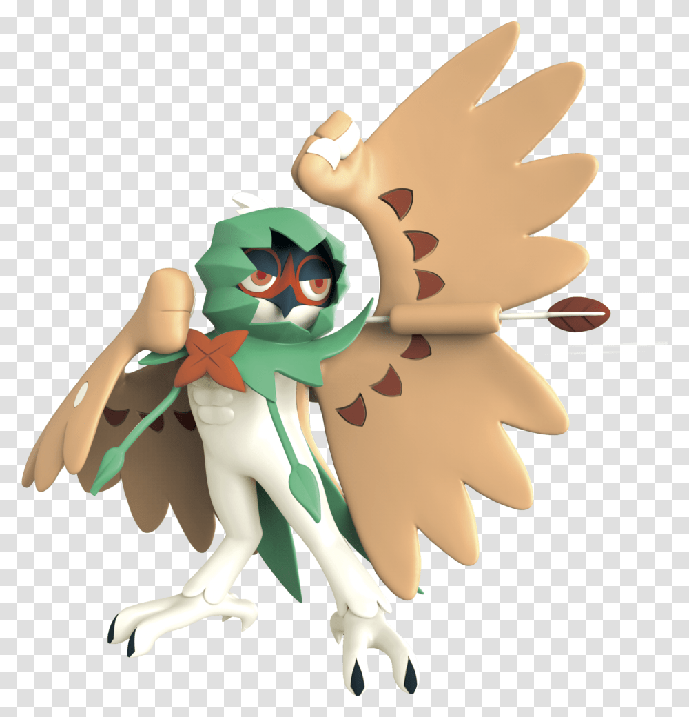 Decidueye Figure, Toy, Sweets, Food, Confectionery Transparent Png