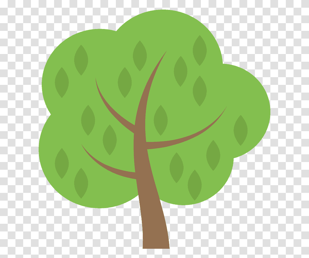 Deciduous Tree Emoji Clipart Rbol Emoji, Tennis Ball, Plant, Vegetable, Food Transparent Png