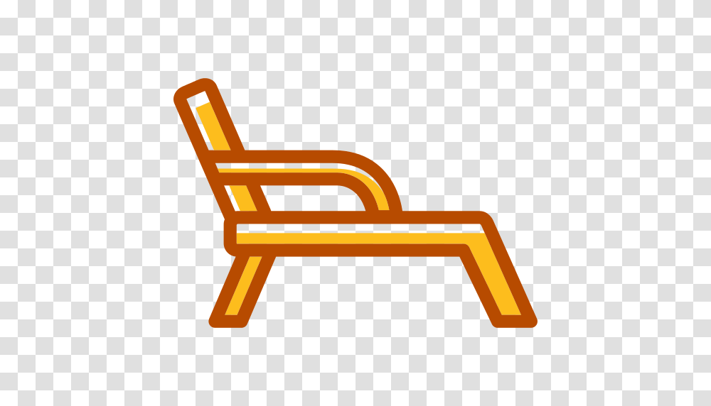 Deck Chair Icon, Furniture, Hammer, Tool, Armchair Transparent Png