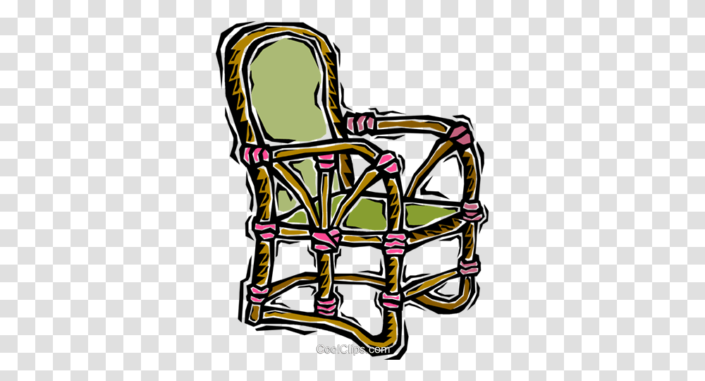 Deck Chair Royalty Free Vector Clip Art Illustration, Furniture, Vehicle, Transportation, Bicycle Transparent Png