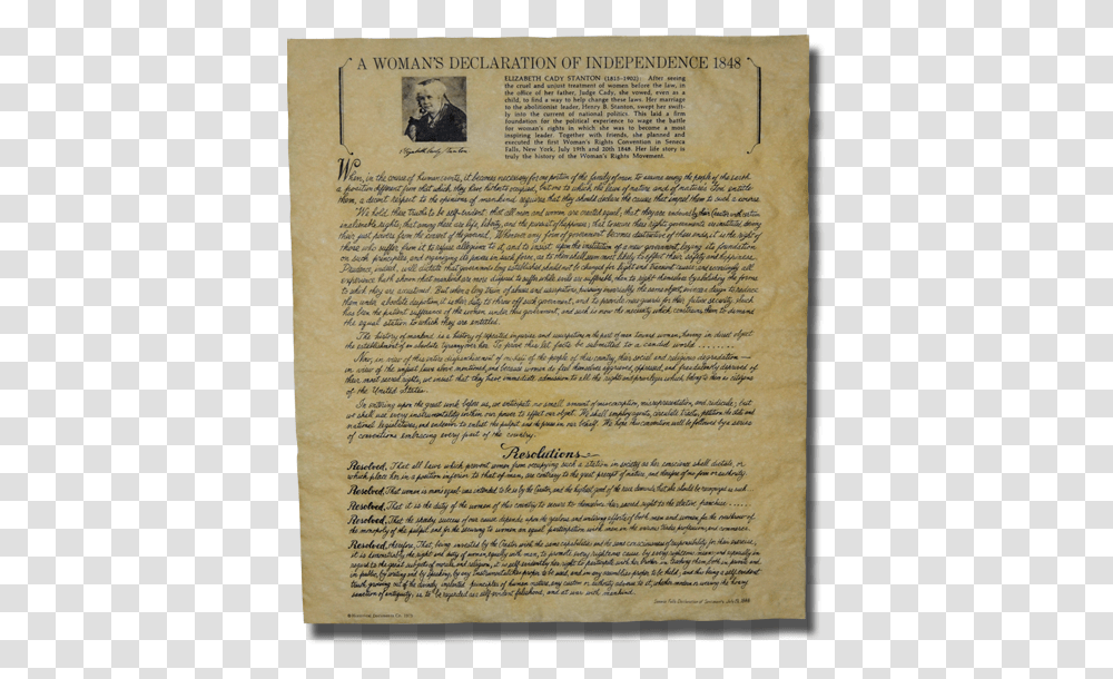 Declaration Of Independence, Book, Page, Paper Transparent Png