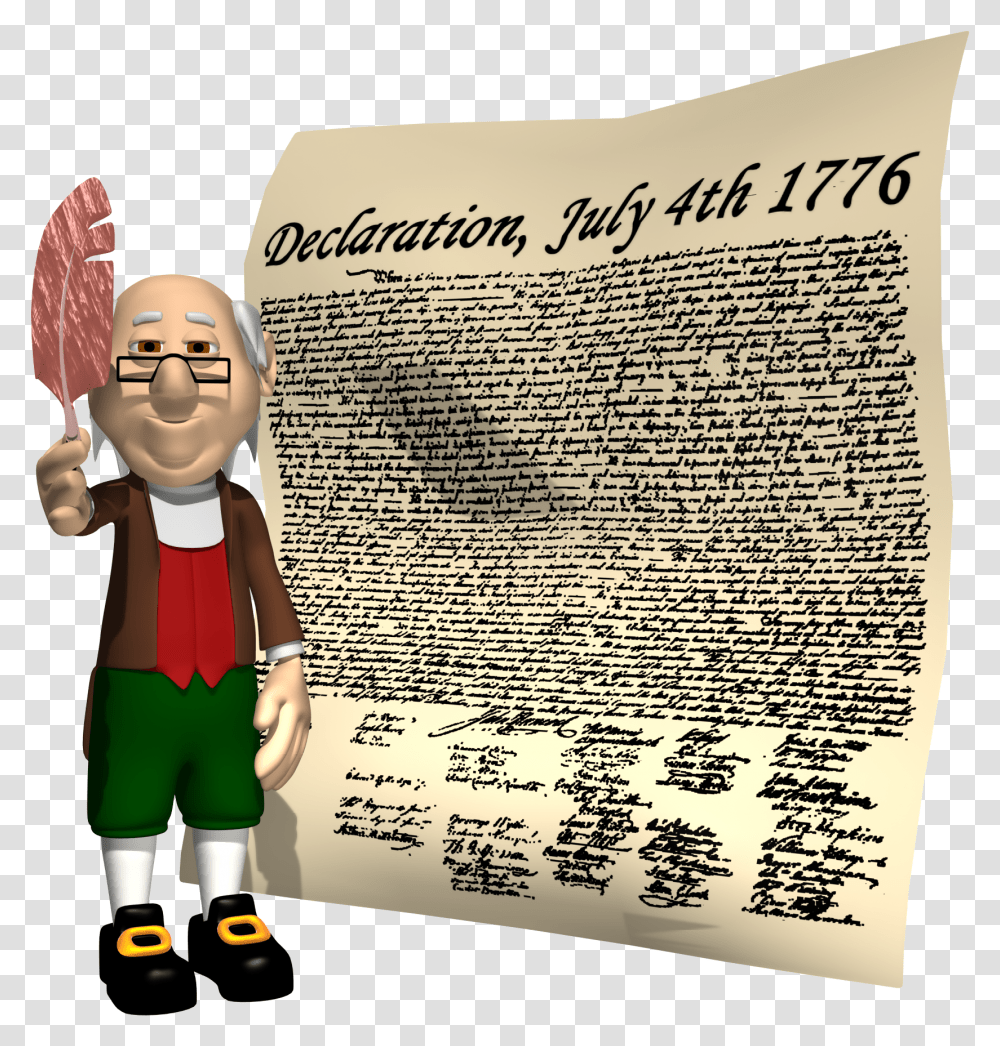Declaration Of Independence Gif, Flyer, Poster, Paper Transparent Png