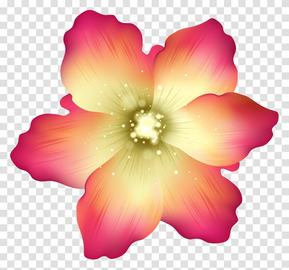 Deco Flower Clip Art Transparent Png