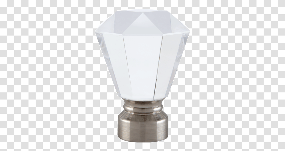 Deco Glass Trumpet Lampshade, Light, Mixer, Appliance, Lightbulb Transparent Png