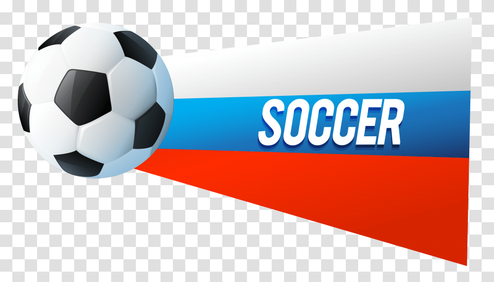 Deco Russian Flag With Soccer Ball Clip Gallery, Football, Team Sport, Sports, Badminton Transparent Png