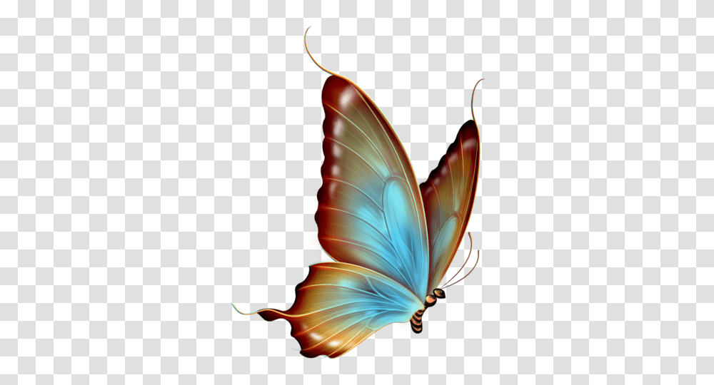 Decopage Butterfly Butterfly, Ornament, Pattern, Fractal Transparent Png