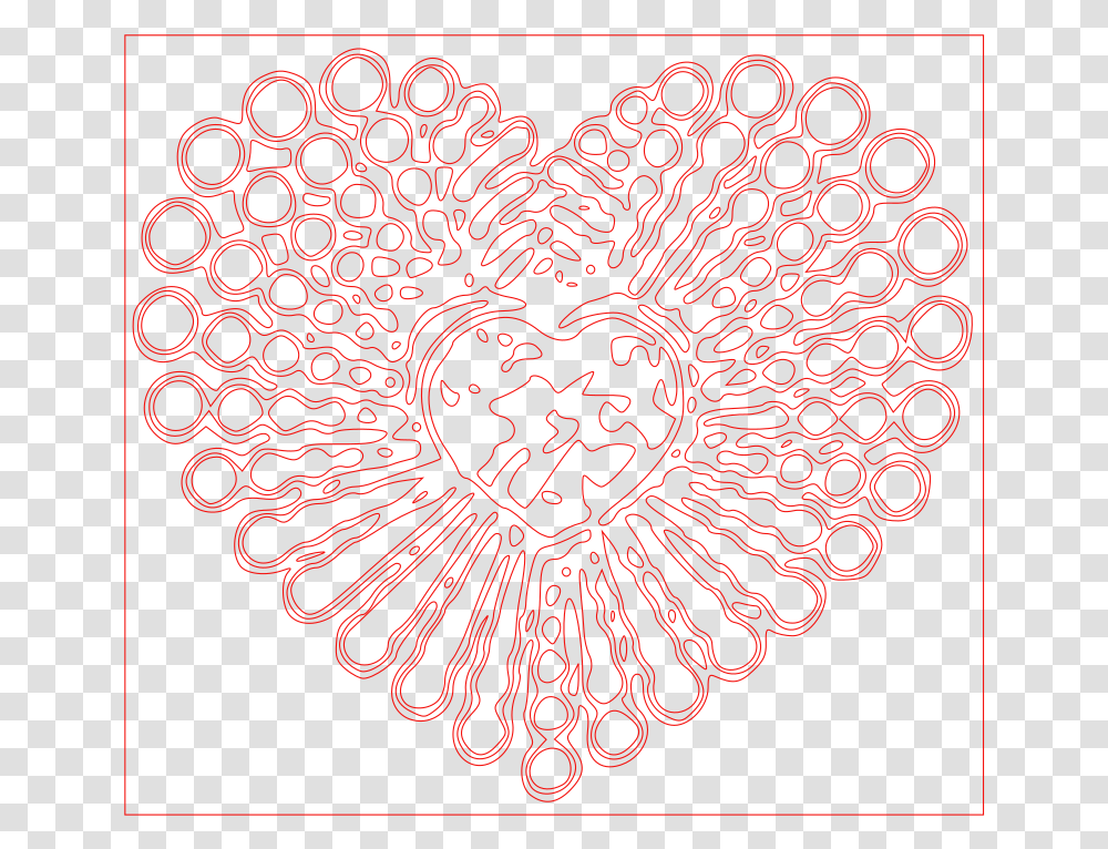 Decor 18 Motif, Heart, Rug, Pattern Transparent Png