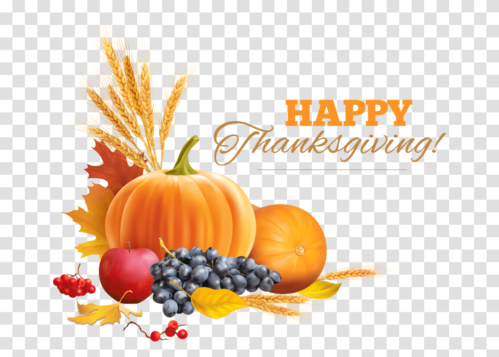 Decor Happy Thanksgiving Clipart, Plant, Pumpkin, Vegetable, Food Transparent Png