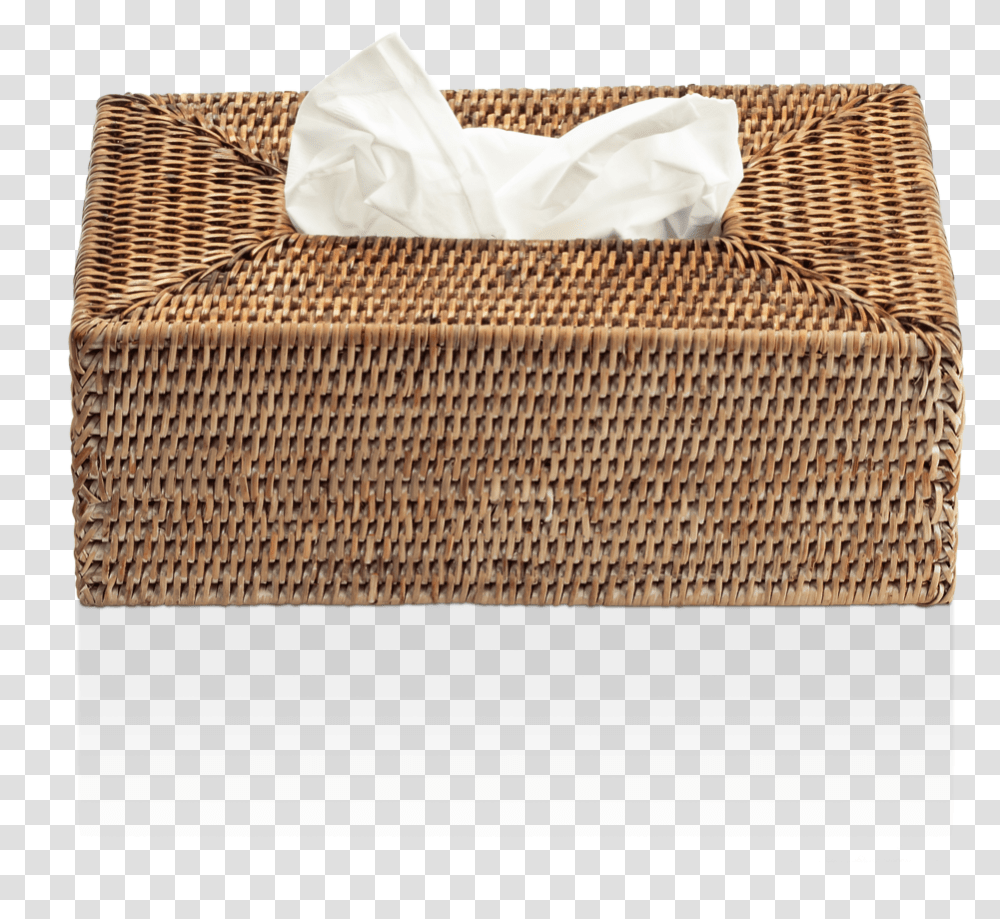 Decor Walther Tissuedispenser Basket Kbx D Rotan Donker Wicker, Towel, Paper, Paper Towel, Rug Transparent Png