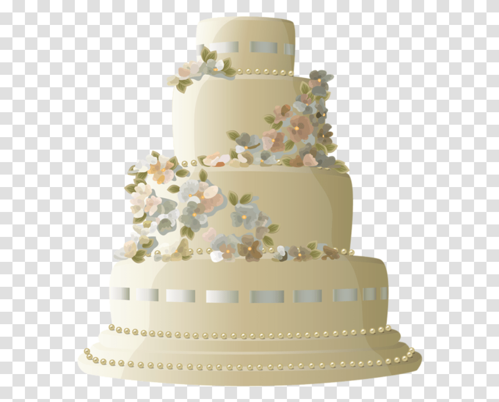 Decorado Com Flores Bolos Birthday Cake 4 Layers, Dessert, Food, Wedding Cake Transparent Png