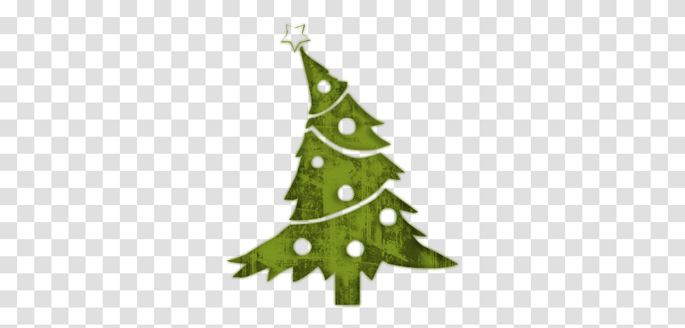 Decorated Christmas Tree Trees Icon Christmas Tree Veqtor, Plant, Snowman, Winter, Outdoors Transparent Png