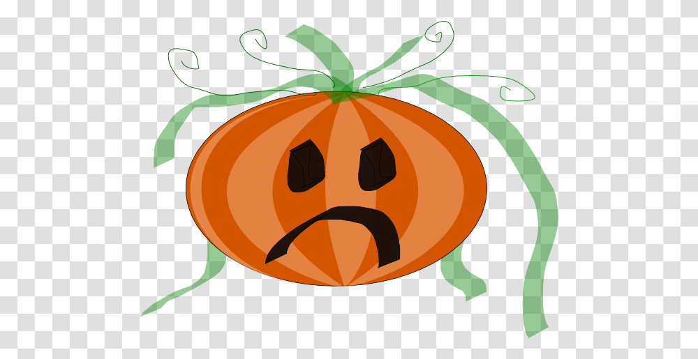 Decorated Sad Pumpkin Clip Arts For Web, Plant, Food, Leaf, Fruit Transparent Png