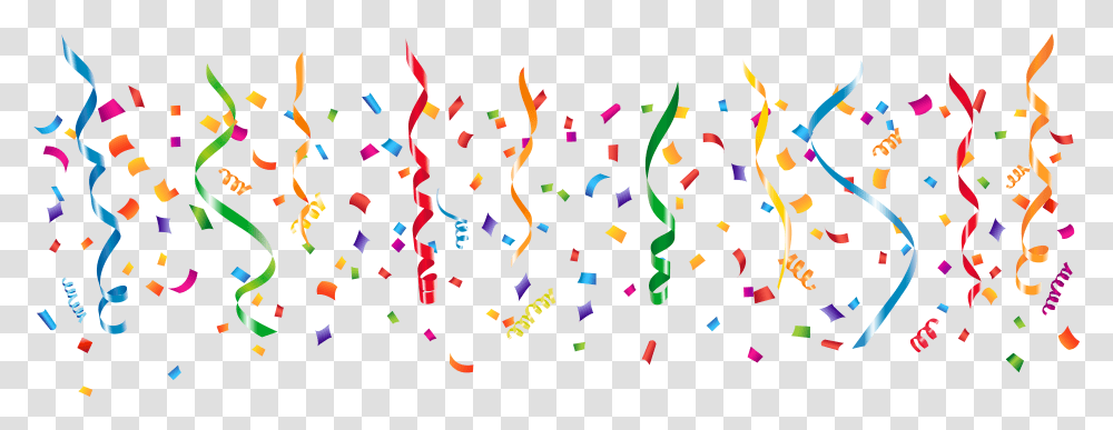 Decoration Clip Party Streamers Free, Paper, Confetti Transparent Png