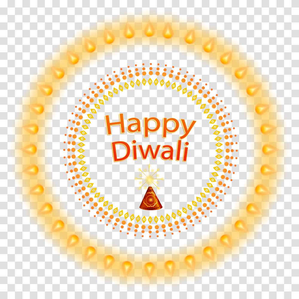 Decoration Diwali Halftone Circle Transparent Png