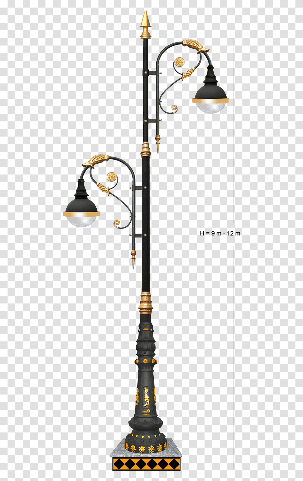 Decoration Light, Lamp, Lamp Post, Shower Faucet, Coat Rack Transparent Png