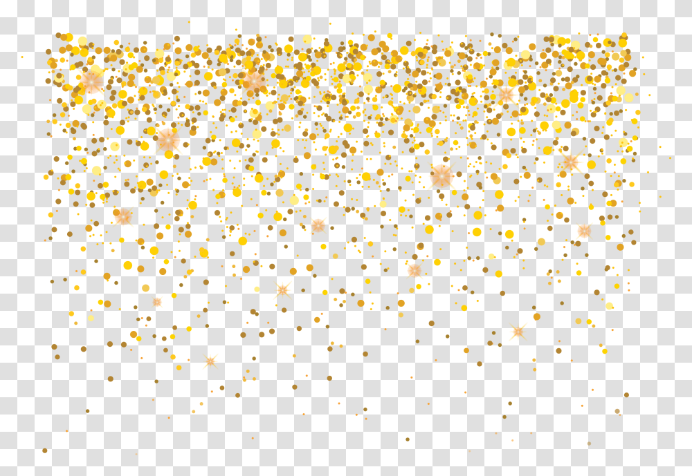 Decoration Pattern Circle Gold Yellow Gold Circles Background, Paper, Confetti, Animal Transparent Png
