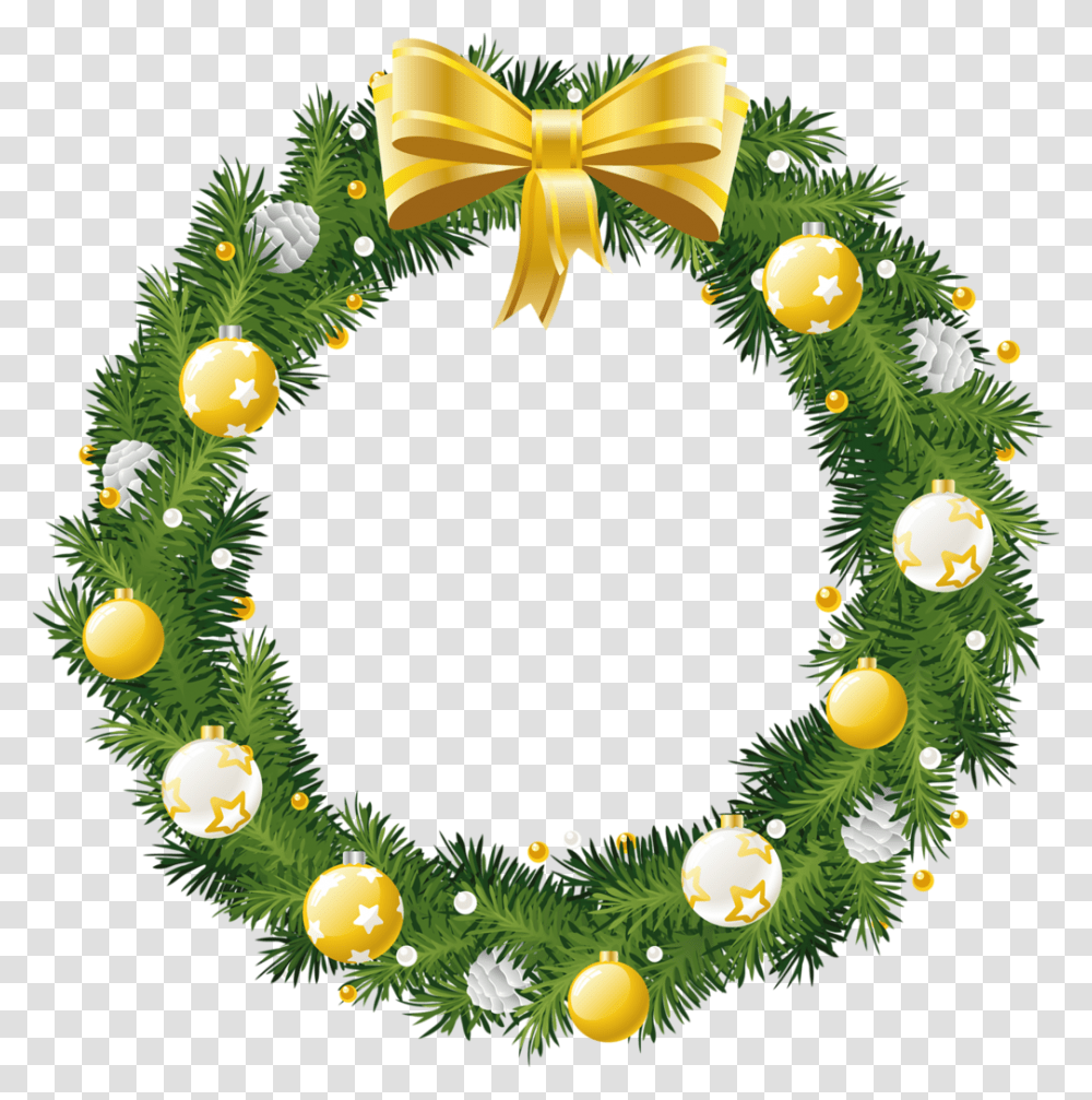 Decoration Wreath Ornament Christmas Free Download Christmas Decorations For Photoshop, Christmas Tree, Plant Transparent Png