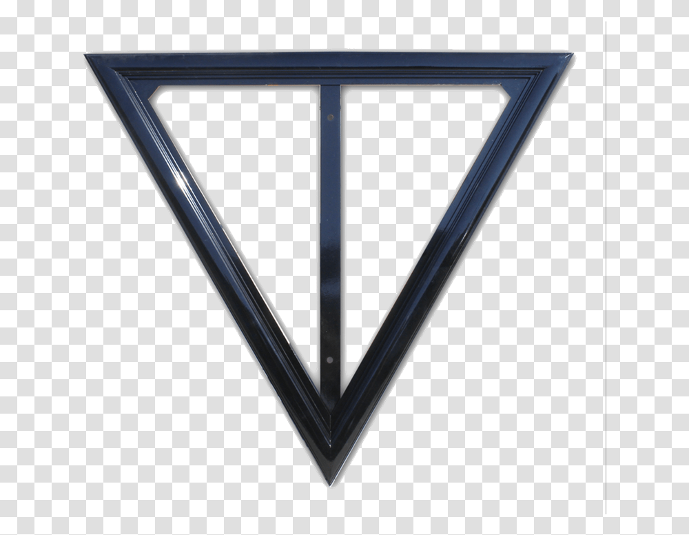 Decorative Aluminum Extruded Frame Triangle, Emblem, Logo, Trademark Transparent Png
